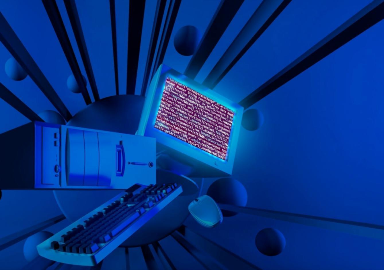 Modernes digitales Interface auf verschiedenen Geräten